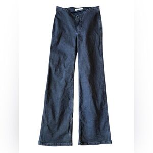 We The Free Women’s Low Rise Wide Leg‎ Black Jeans Size 26